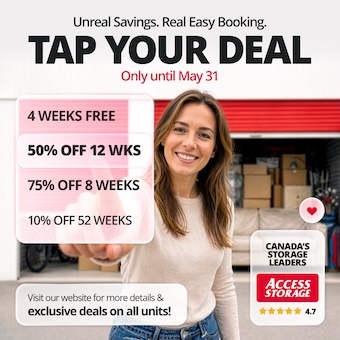 Access Storage - Blenheim Promotion