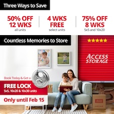 Access Storage - Blenheim Promotion